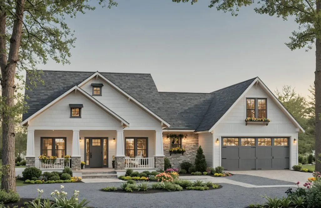 Full Rendering for House Plan #219081