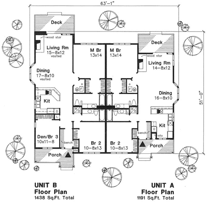 Main Floor Plan for House Plan #299019