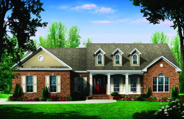 Full Rendering for House Plan #219002