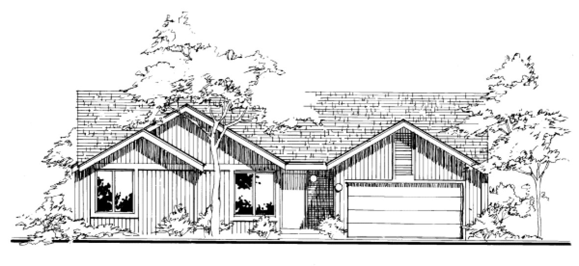 Main Floor Plan for House Plan #297238