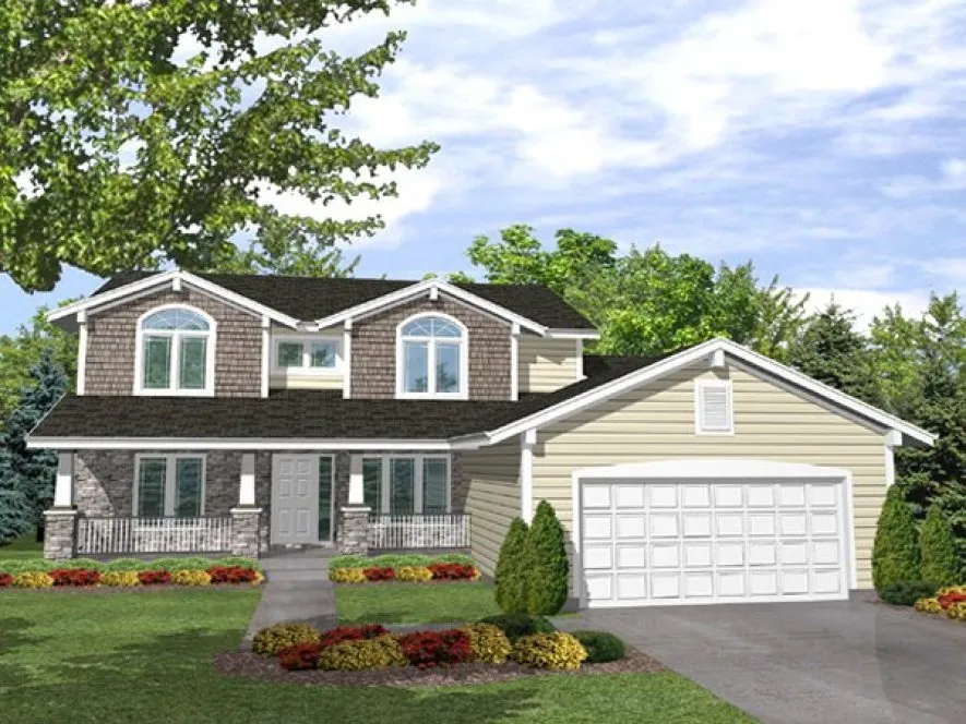 Full Rendering for House Plan #299022