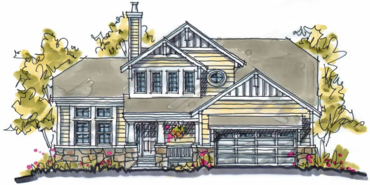 ExteriorPhoto for House Plan #159058