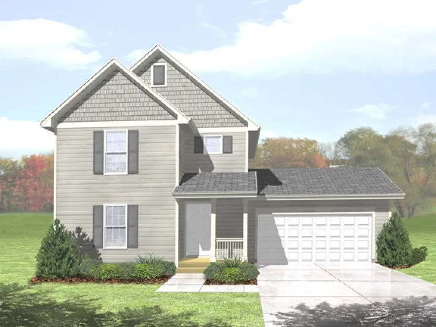 Full Rendering for House Plan #294132