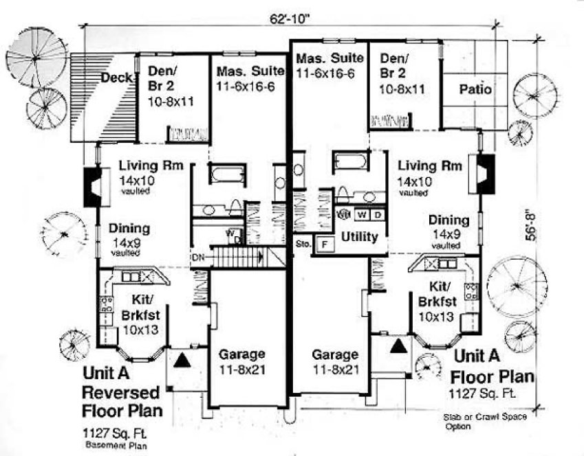 Main Floor Plan for House Plan #297588