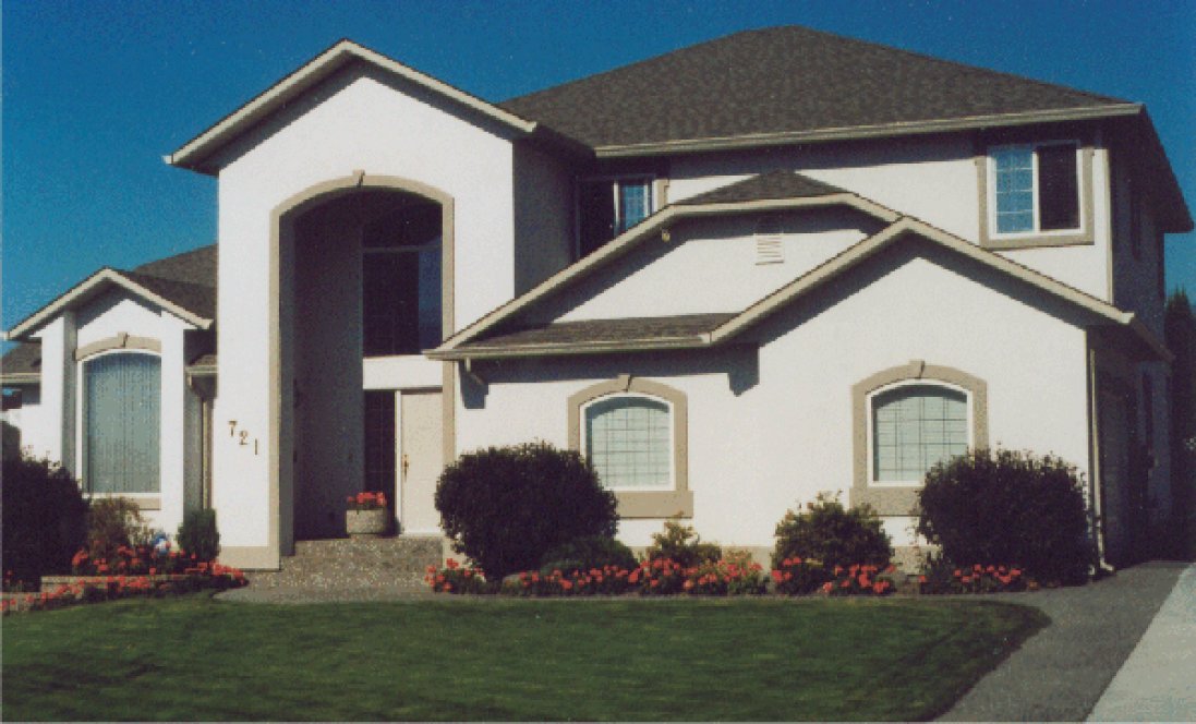 Full Rendering for House Plan #202028