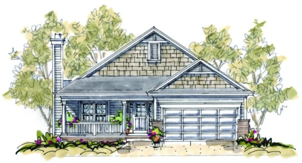 ExteriorPhoto for House Plan #150358