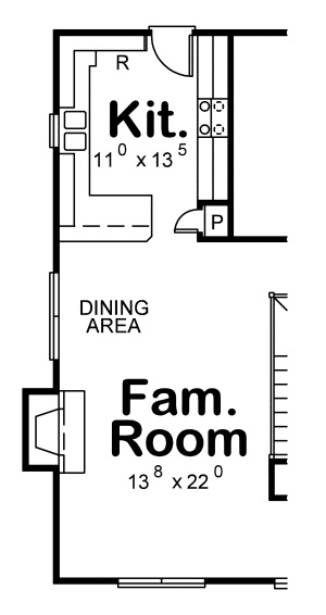 Plan for House Plan #152358