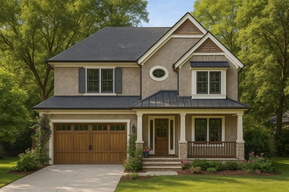 Full Rendering for House Plan #159358