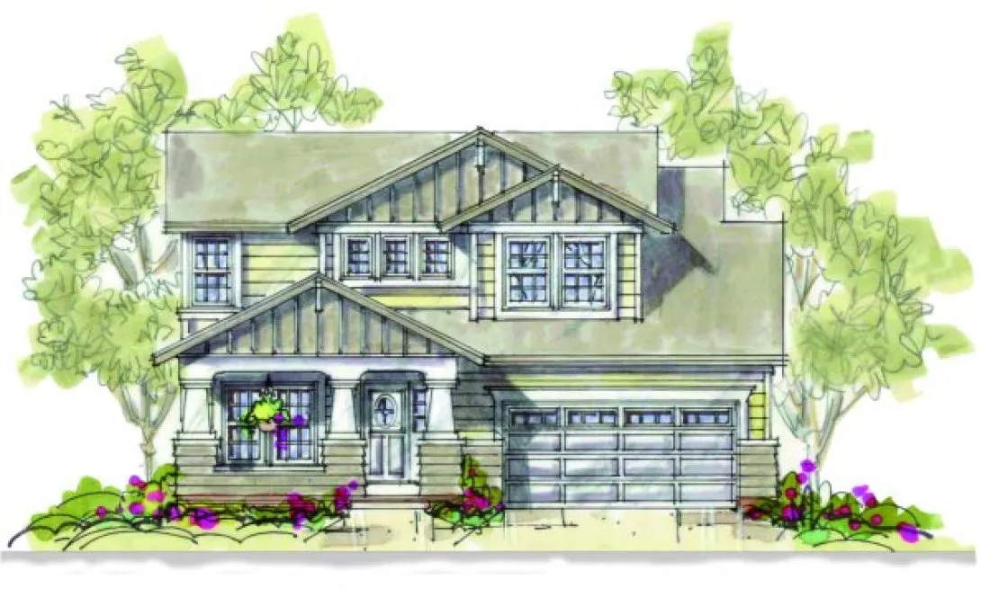 Full Rendering for House Plan #159458