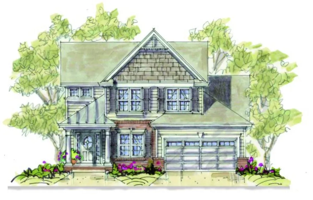 Full Rendering for House Plan #159558