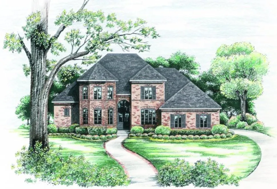 Full Rendering for House Plan #150619