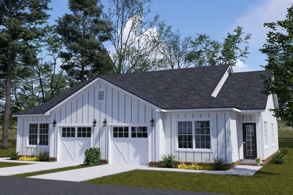 Full Rendering for House Plan #242981