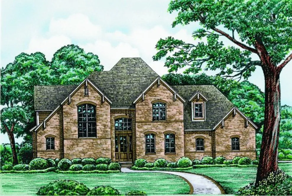 Full Rendering for House Plan #150819