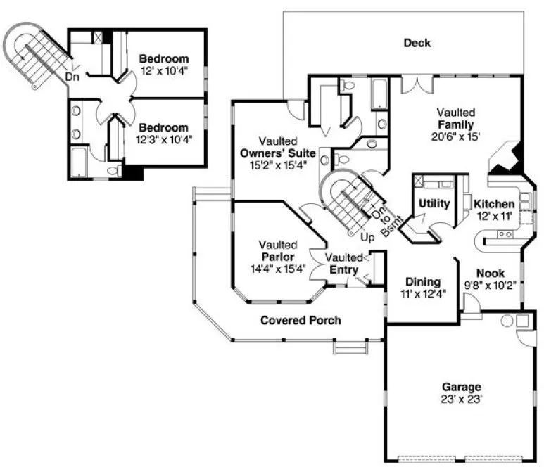 Plan for House Plan #341001