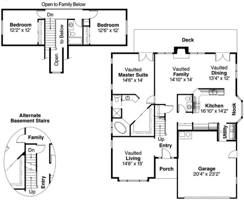 Plan for House Plan #342101