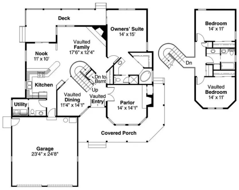 Plan for House Plan #340201