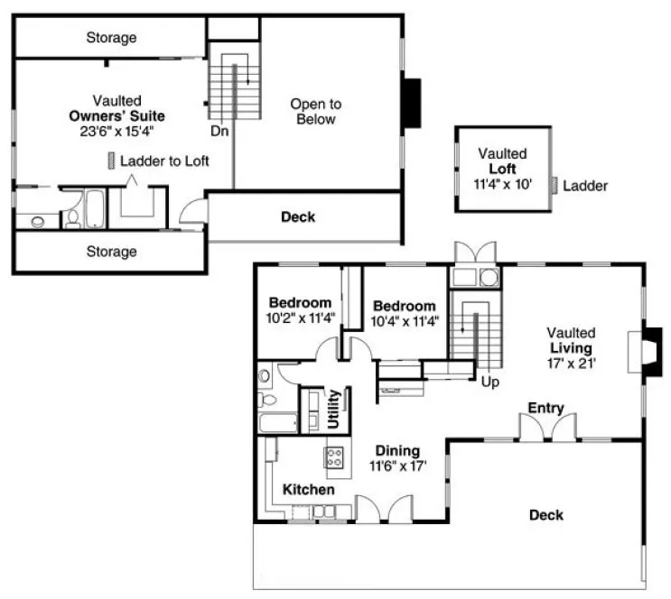 Plan for House Plan #344301