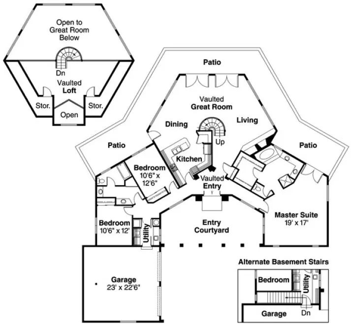 Plan for House Plan #347301