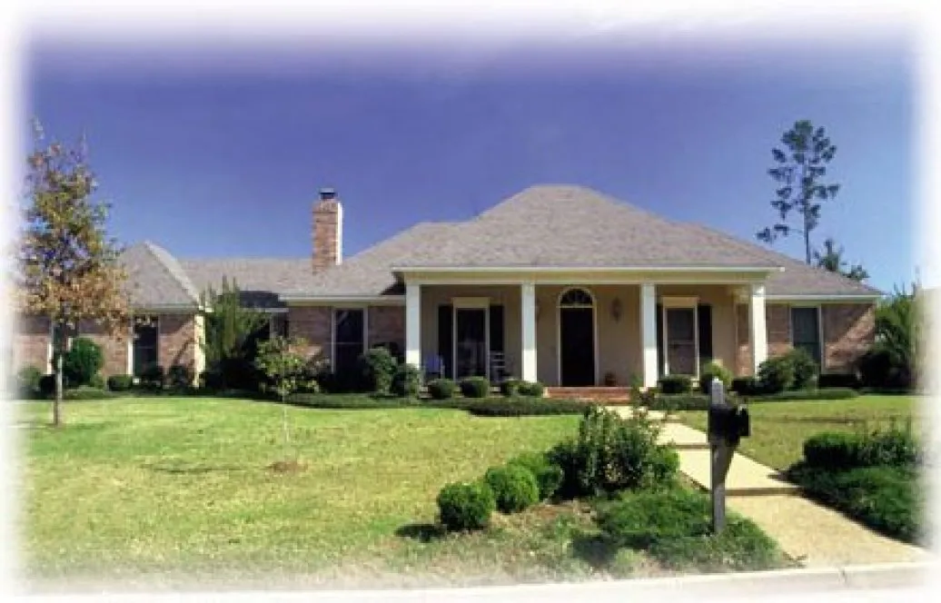 Full Rendering for House Plan #371477