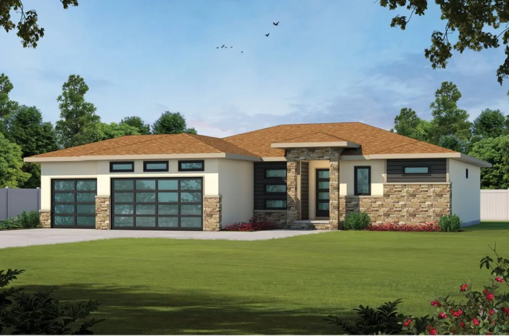 Full Rendering for House Plan #154081