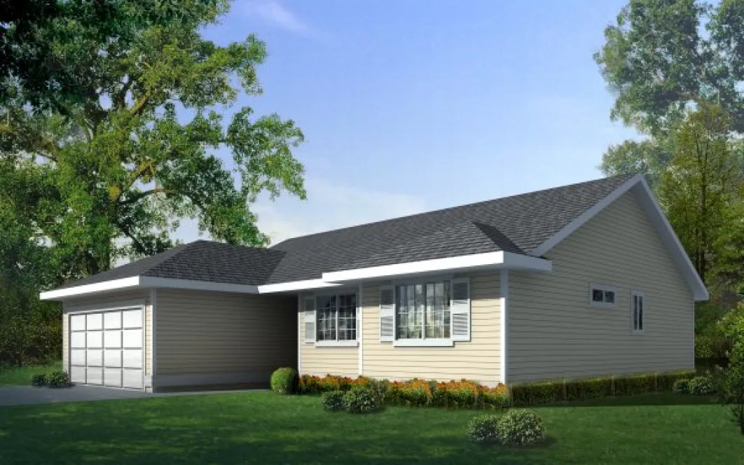 Full Rendering for House Plan #235129