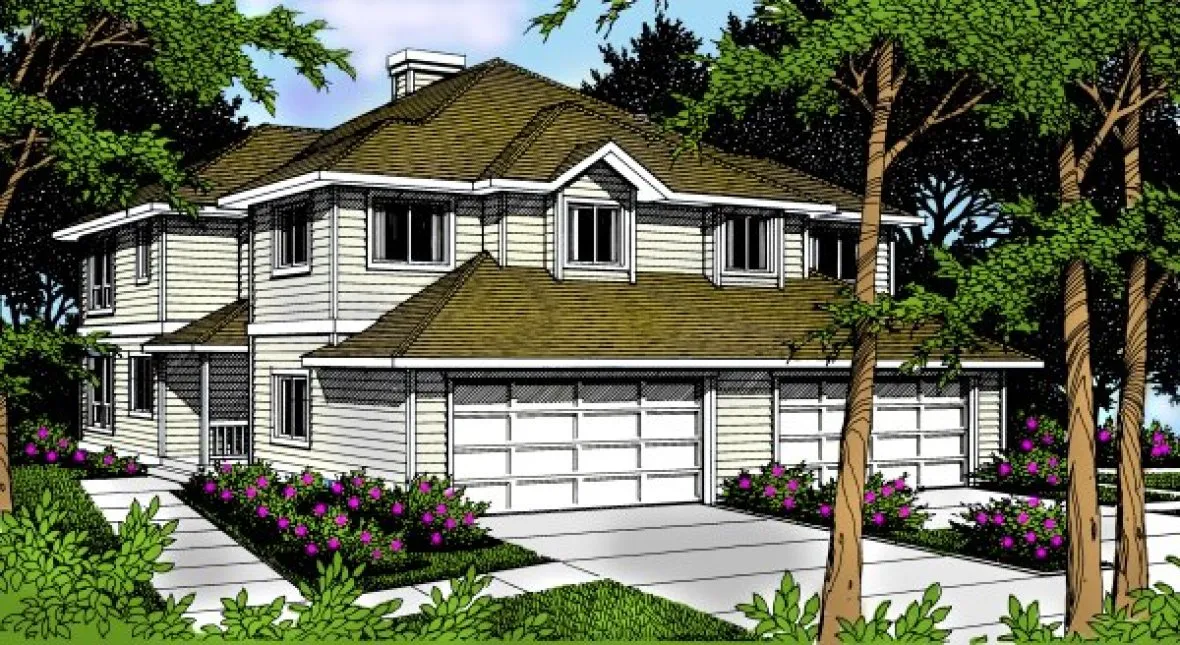 Full Rendering for House Plan #233229