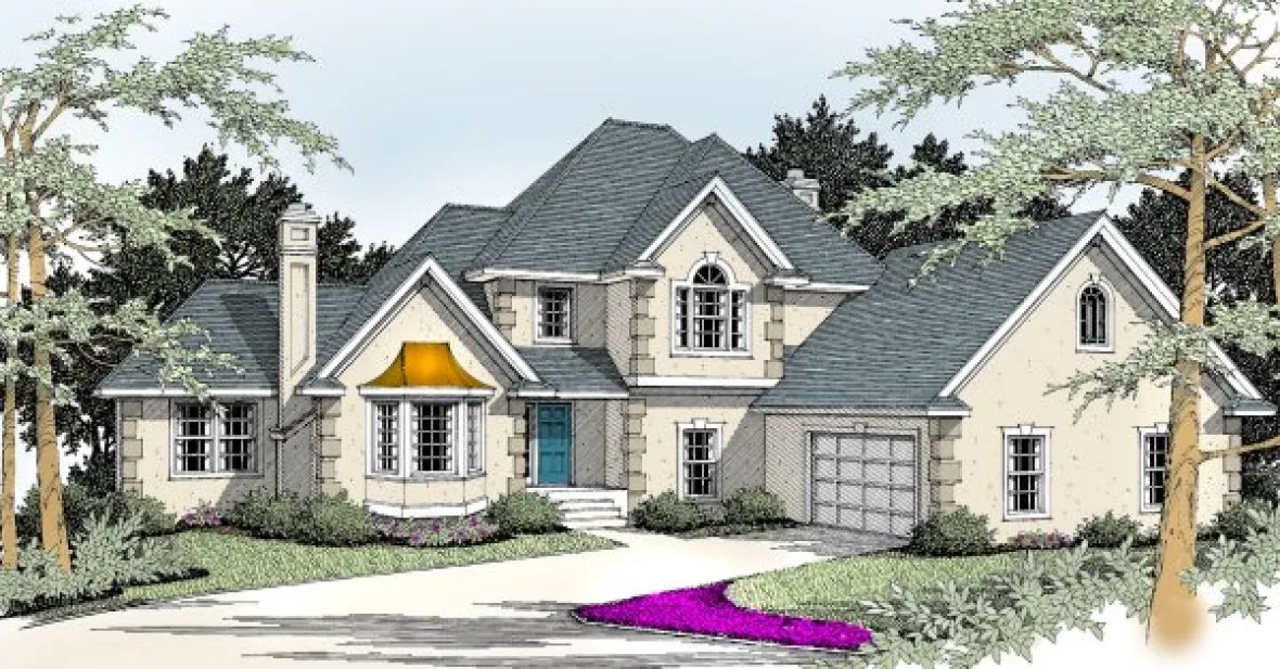 Full Rendering for House Plan #234229