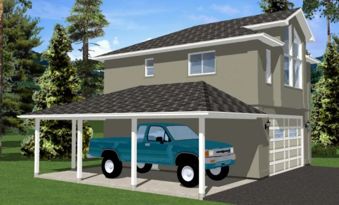 ExteriorPhoto for House Plan #195201