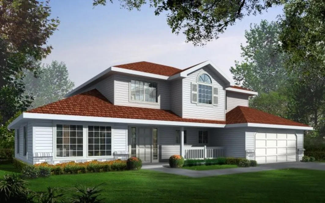 Full Rendering for House Plan #233239