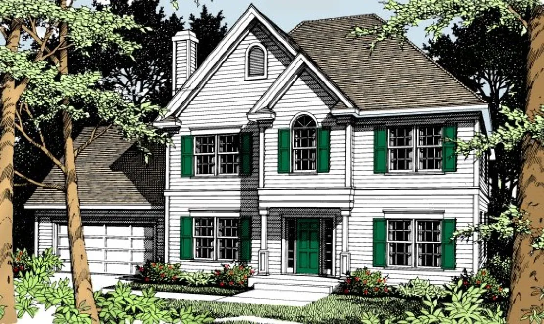 Full Rendering for House Plan #239239