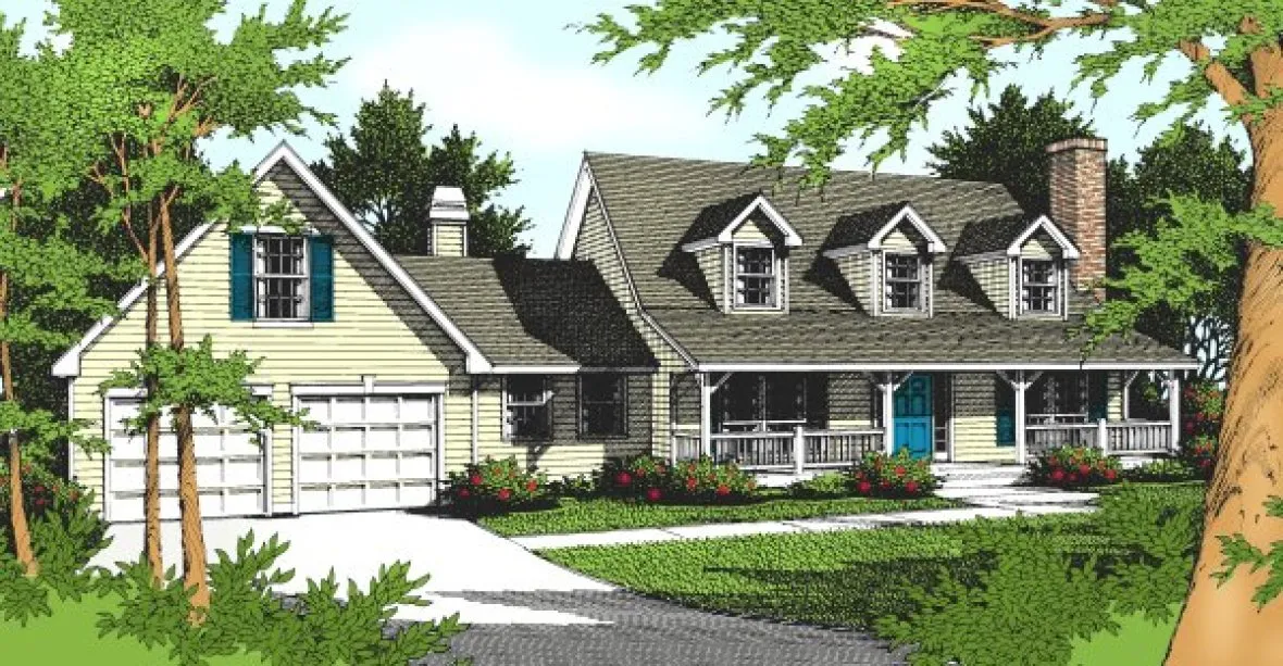 Full Rendering for House Plan #234249