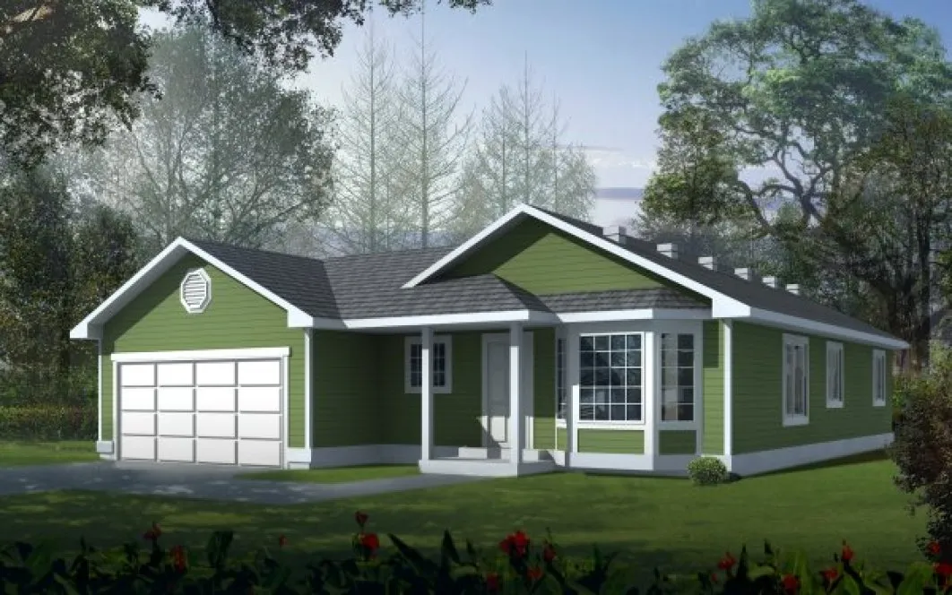 Full Rendering for House Plan #234115