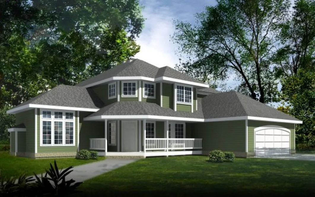Full Rendering for House Plan #237279