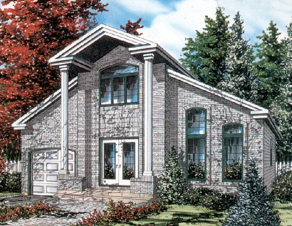 Full Rendering for House Plan #423633