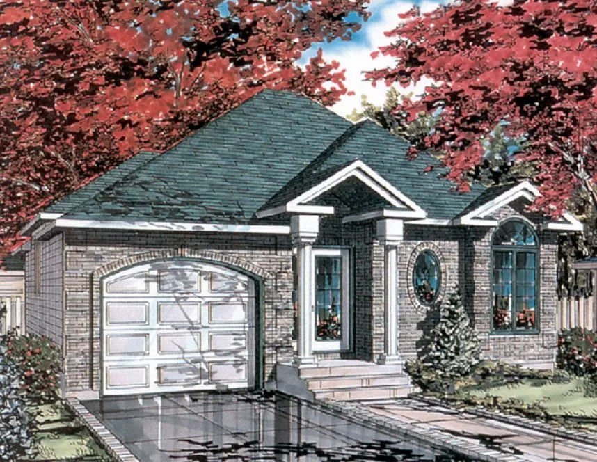Full Rendering for House Plan #420243