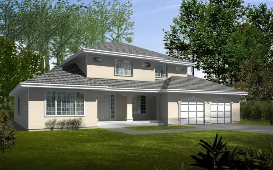 Full Rendering for House Plan #234199