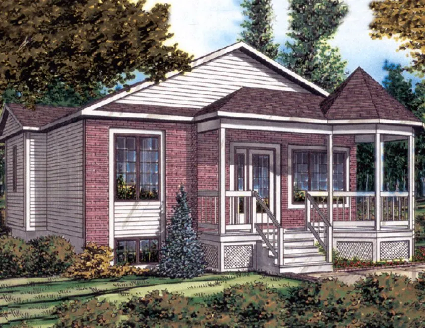 Full Rendering for House Plan #420653