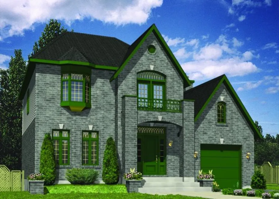 Full Rendering for House Plan #420493