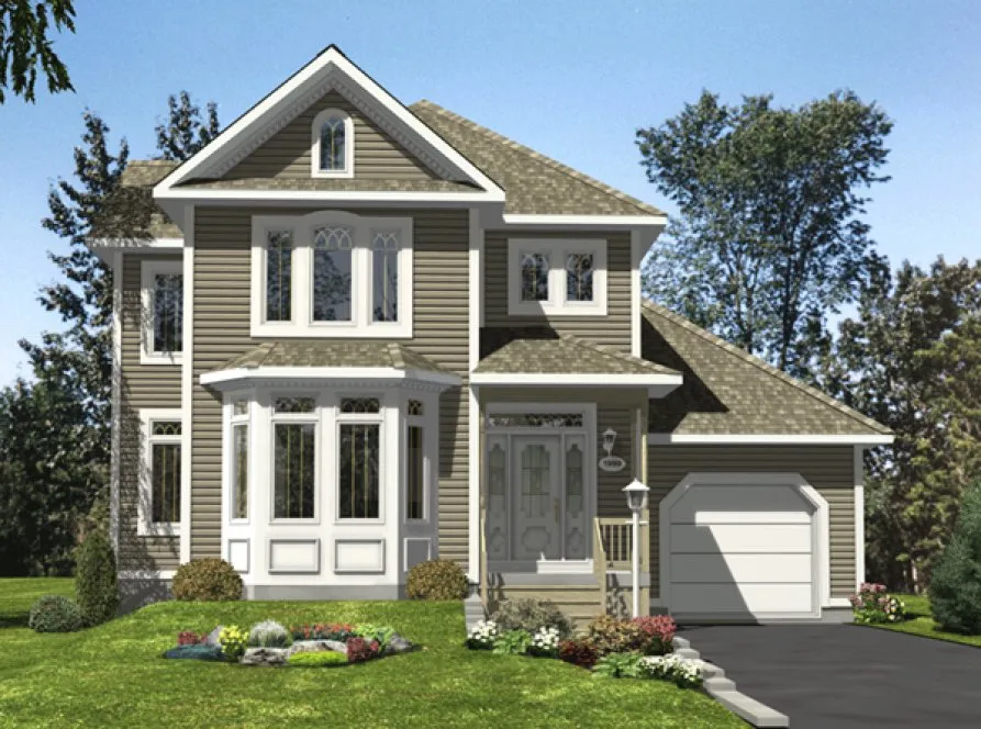 Full Rendering for House Plan #420814