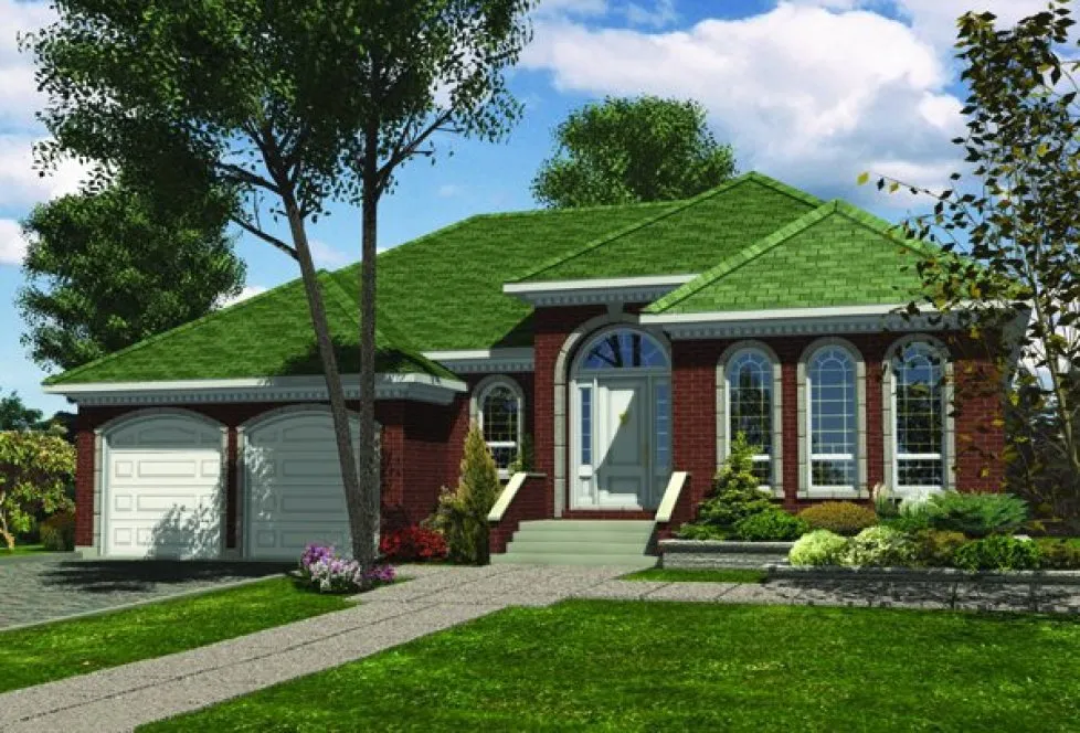 Full Rendering for House Plan #420524