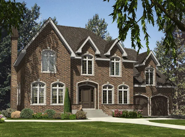 Full Rendering for House Plan #420724