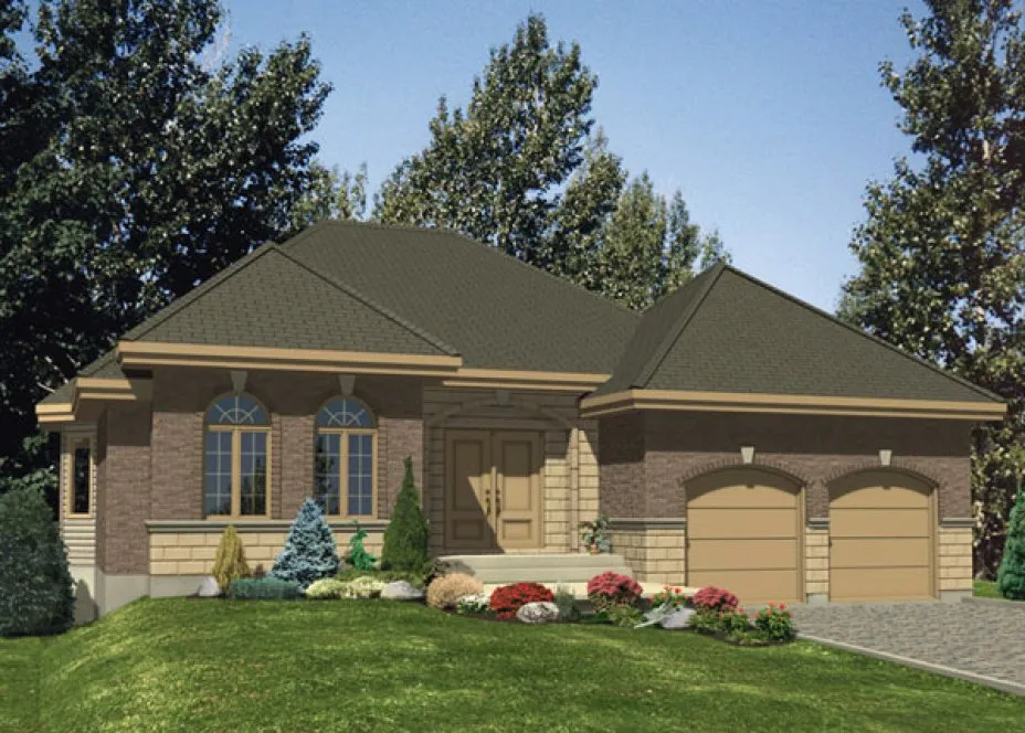 Full Rendering for House Plan #422824