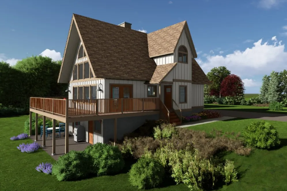 ExteriorPhoto for House Plan #222242