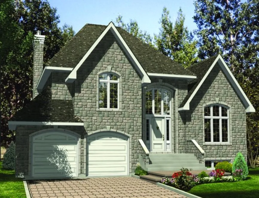 Full Rendering for House Plan #420924