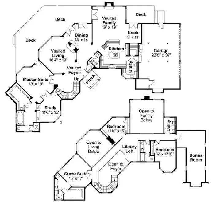 Plan for House Plan #345501