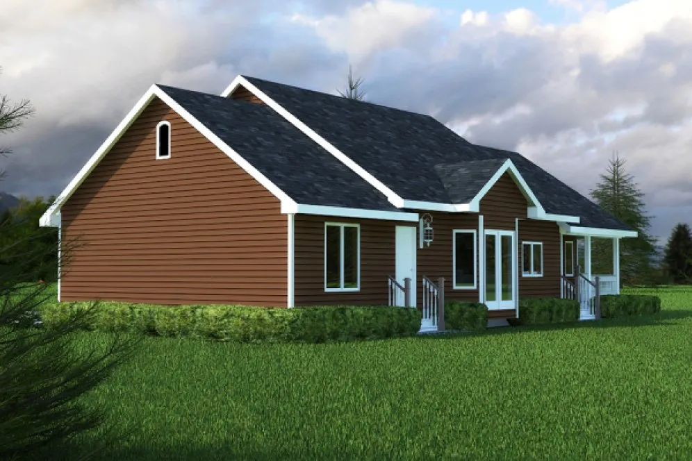 ExteriorPhoto for House Plan #131044