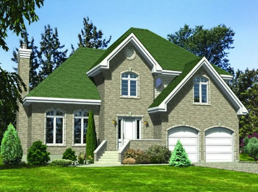 Full Rendering for House Plan #420034
