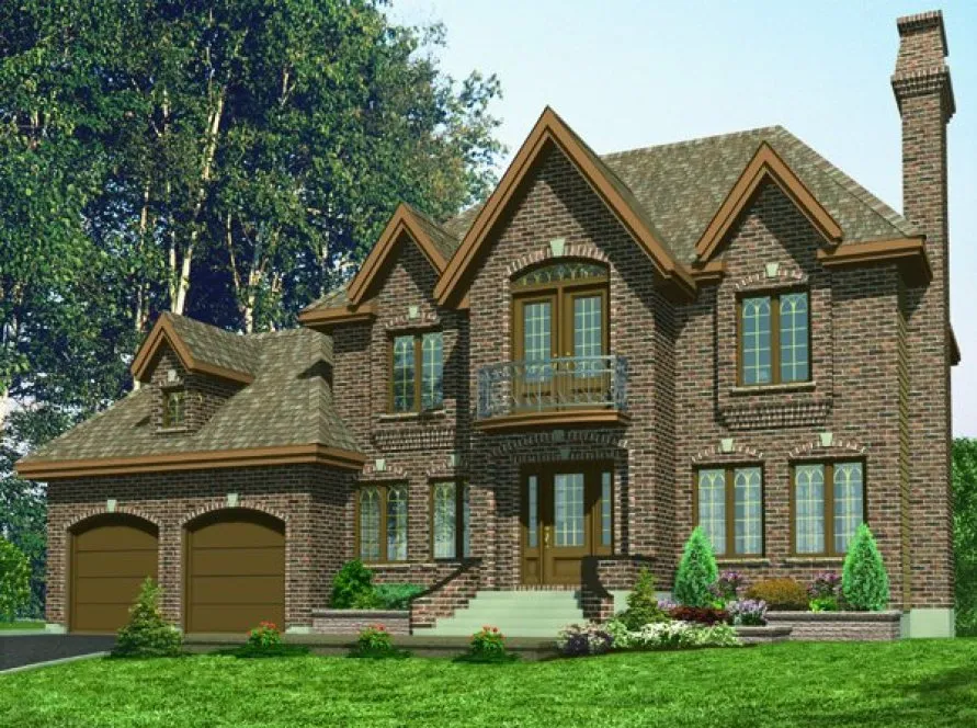 Full Rendering for House Plan #420534