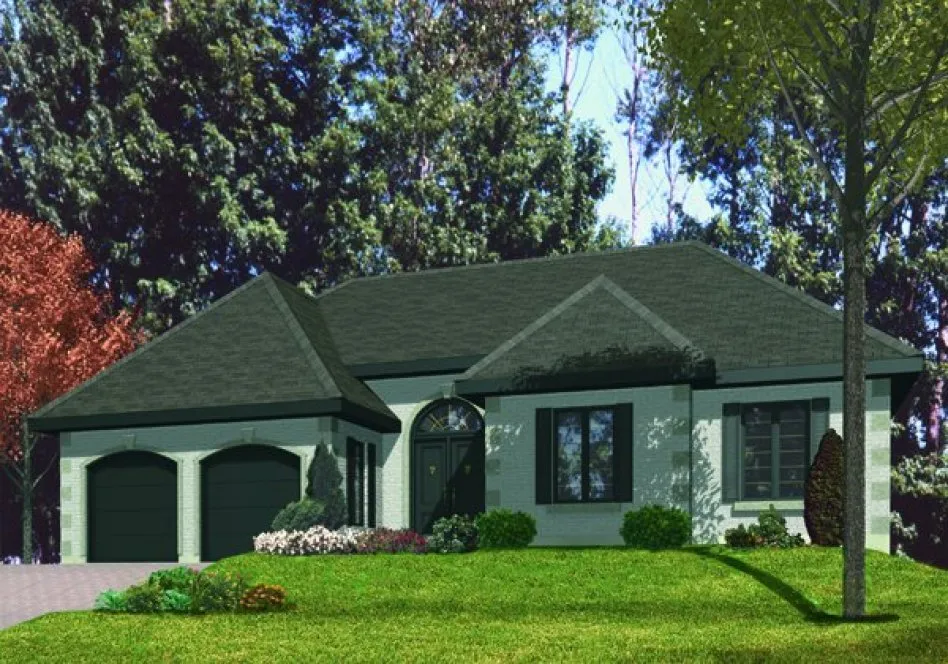 Full Rendering for House Plan #420734