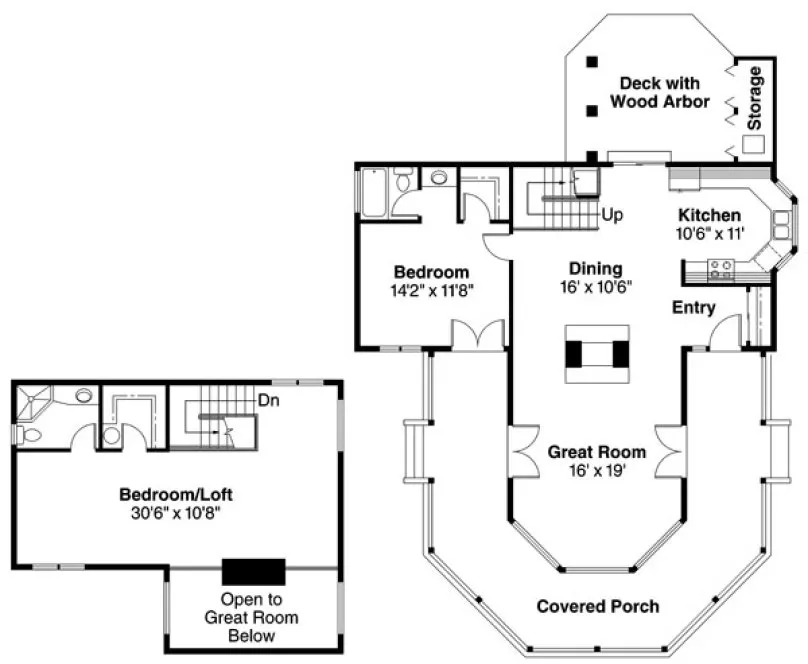 Plan for House Plan #349701